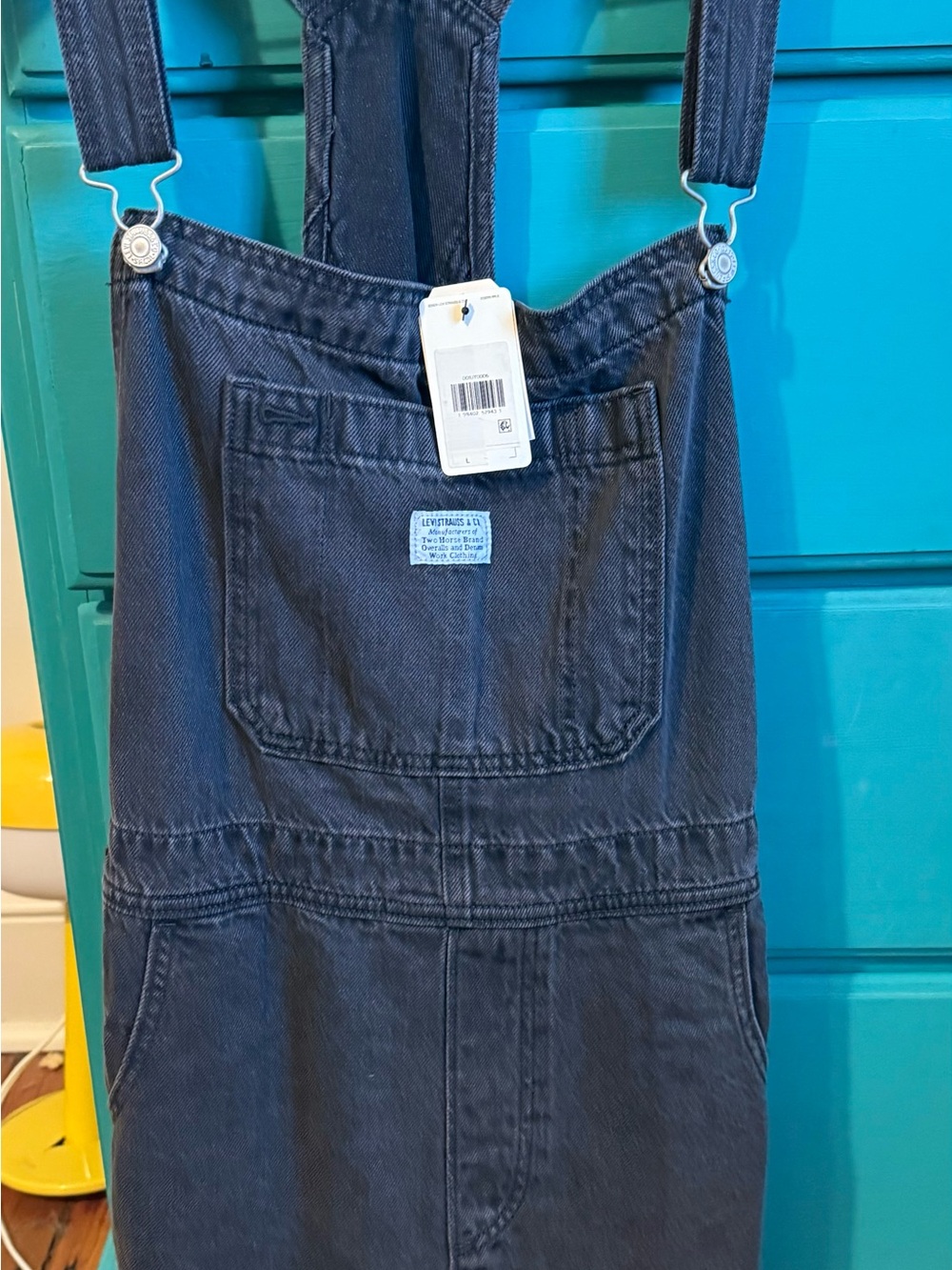 Levi's Dark Blue Denim Overall Dress